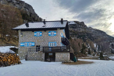 Inverno al Rifugio Lancia