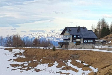 Rifugio Lancia il panorama